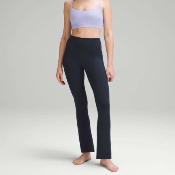 lululemon athletica Pants - Lululemon Align High-Rise Mini-Flared Pant 28" True Navy size 6